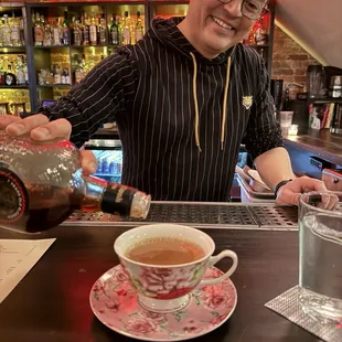 Masala Chai with Rum