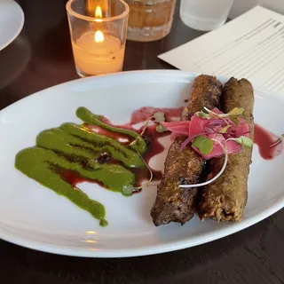 Spicy Nawabi Duck Kebab