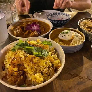 Wild Mushroom Biriyani