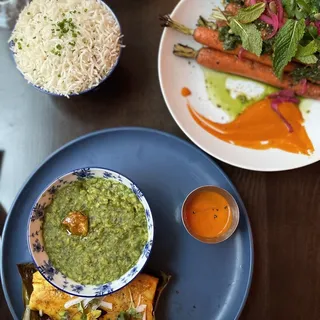 Roasted Carrots & Broccoli