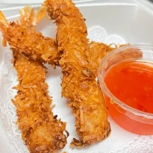 coconut shrimp