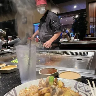 The fresh veggies were cooked perfectly.