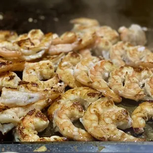Cooked shrimp