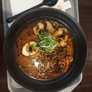 Mayu Tonkotsu Ramen, Spice Level 3