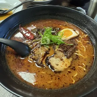 Spicy Mayu Tonkotsu Ramen