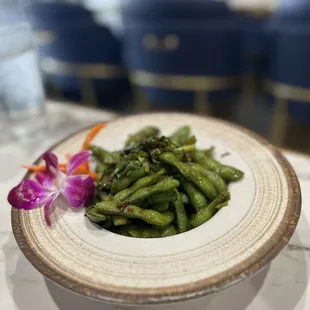 Chili Edamame