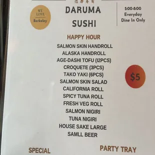 Daruma Sushi
