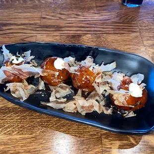 March 2023 - Tako Yaki appetizer.