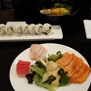 Ramen and California Roll Combo