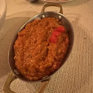 Mirza Ghasemi (Smoked Eggplant)