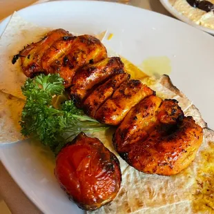 Chicken Kabob Plate