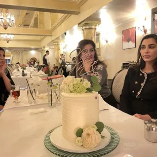 Brought in our own cake