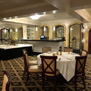 Private dining area for large groups and parties.