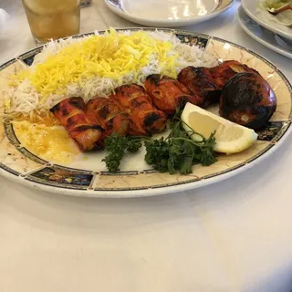 2 Skewers Chelo Kebab