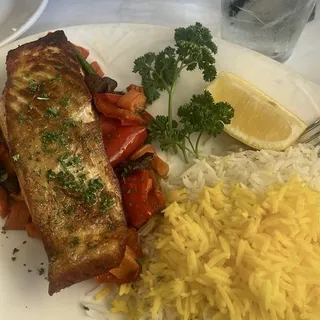 Fresh Atlantic Salmon Lunch