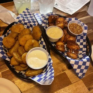 Fried Pickles &amp; Pretzels!!