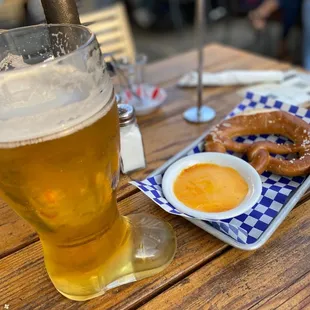 Pretzel - Authentic Bavarian Pretzel with cheese