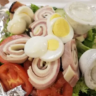 Chef salad to go
