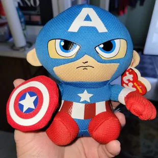 Captain Beanie Baby