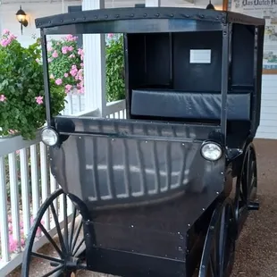 a horse drawn carriage