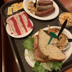 A huge tray of pain and sorrow.