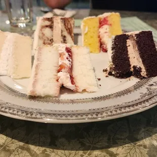 Cake samples
