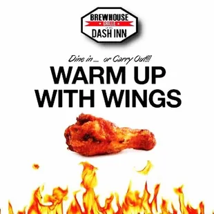 #brewhousegrille at the dash inn has great wings! I recommend the Jamaican gold...
