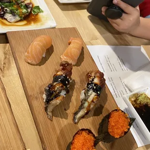 sushi, food, sushi and sashimi, sashimi