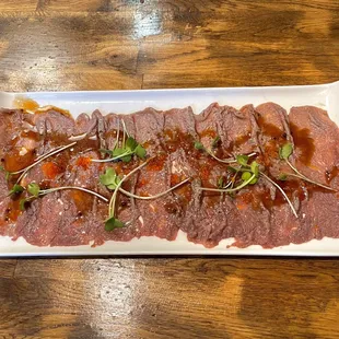 Wagyu carpaccio