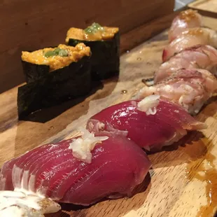 A la carte nigiri - Kamasu bonito