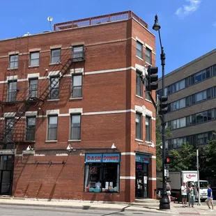 a red brick building