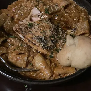 Cajan Salmon & Rasta Pasta