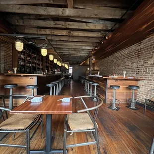 upstairs dining area