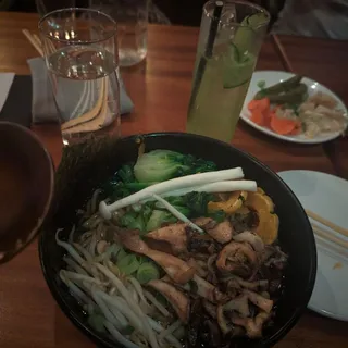 Vegetarian Ramen Dinner