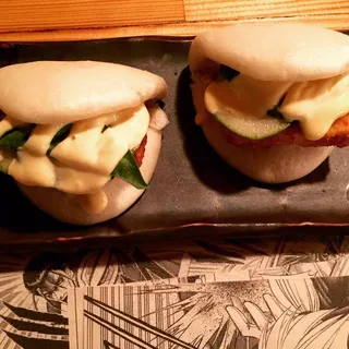 Spicy Fried Tofu Bun Plate