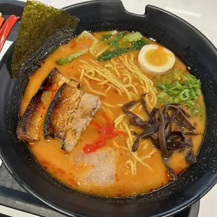 Spicy Spicy Red Miso Ramen
