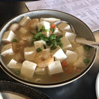SILKY TOFU & SHRIMP