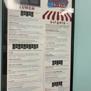 More menu