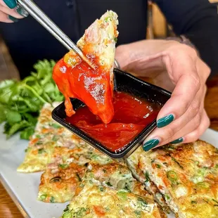 Chef Kang Grandma Egg pancake