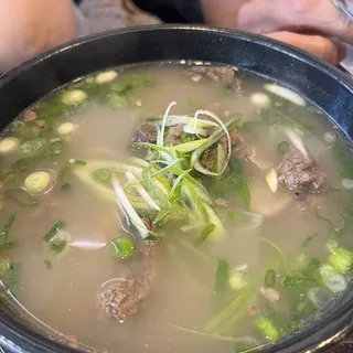 Wagyu Bone Broth Beef Rib and Baby Cabbage Soup