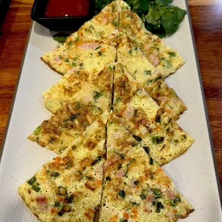 Chef Kang's Grandma Spam and Veggie Egg Pancake Lunch