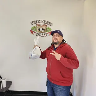 The King blessed us with his presence, then took a nap