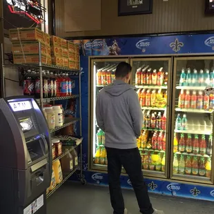 Drinks in their fridge