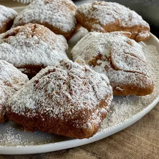 Hot and fresh Dat Creole Soul beignets