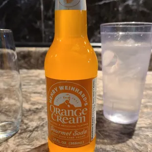 Orange creme soda.