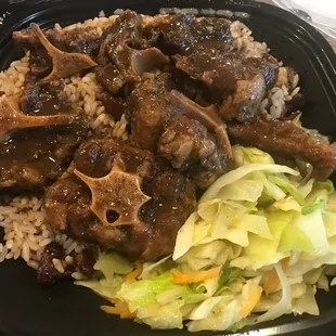 Oxtails plate