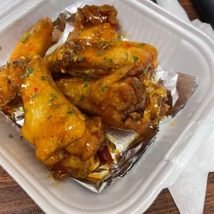 Sweet Heat wings