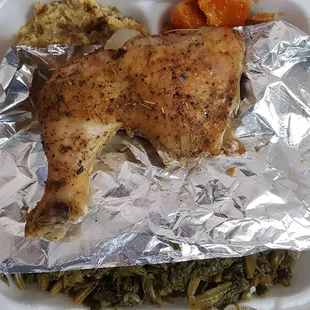 Wednesday special with baked chicken