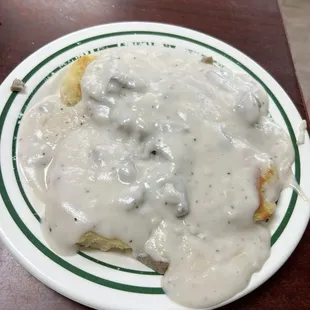 Biscuits and gravy