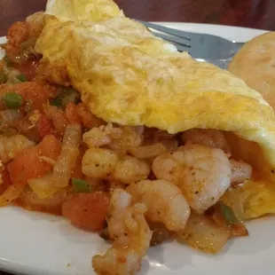 Crawfish Omelet